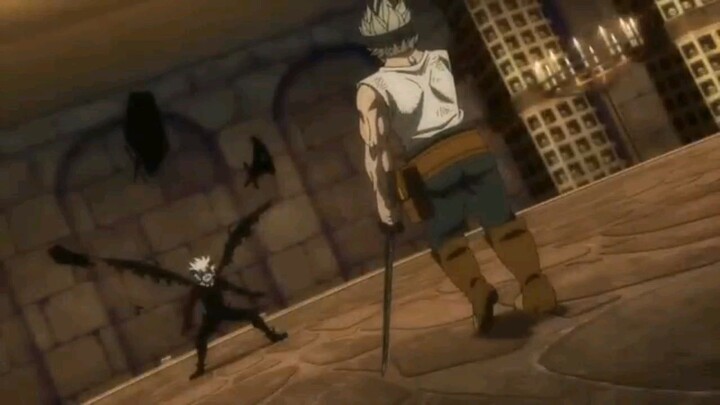 BLACK CLOVER, ASTA VS LIEBE