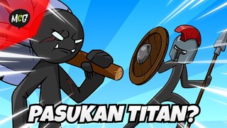 Munculnya Pasukan Titan! - Stickman War Legend of Stick