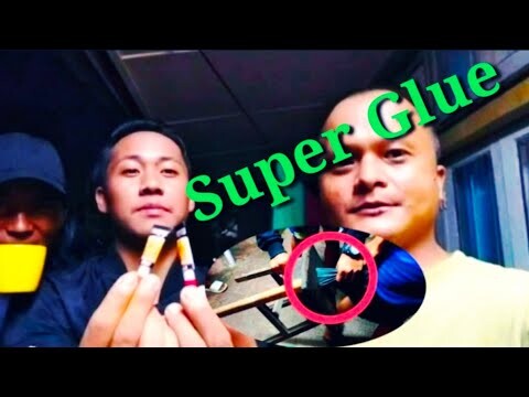 Super Glue Prank :- Thut na ah super glue kan tat.. 😂( Subscribe)