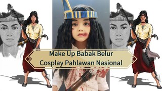 Babak belur nya cuma make-up ya gaesss... Cosplay Pahlawan Nasional 🇮🇩🔥 Christina M Tiahahu