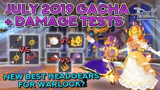 NEW BEST HEADGEAR FOR WARLOCK! July 2019 Gacha Damage Test!!