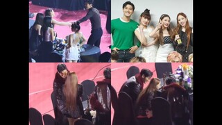 RED VELVET TAEYEON SUPER JUNIOR INTERACTIONS AT SEOUL MUSIC AWARDS 2020 [ SM FAMILY ]