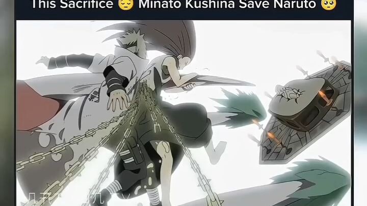 The Sacrifice of Minato and Kushina😭😭