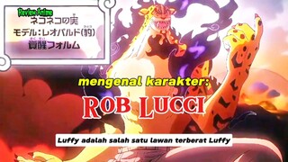 Sosok Rob lucci anggota cp09 || one piece