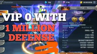 VIP 0 WITH 1M DEFENCE MU ORIGIN 2