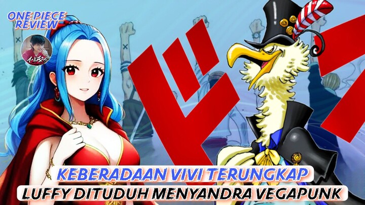 Terungkapnya keberadaan Vivi, Morgan bikin berita Luffy menyandra Vegapunk