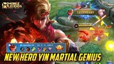 New Hero Yin Martial Genius Gameplay - Mobile Legends Bang Bang