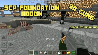 MCPE | SCP Foundation Addon Review 3D