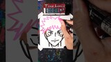How to Draw Itadori in 30 Seconds