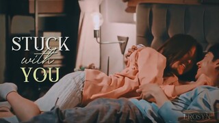 ✧˚‧ stuck with you ∥ korean multifandom