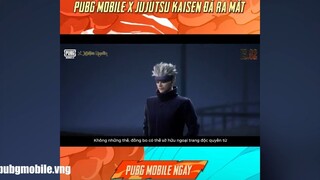 Jujutsu kaisen đã có mặt tại pubgm