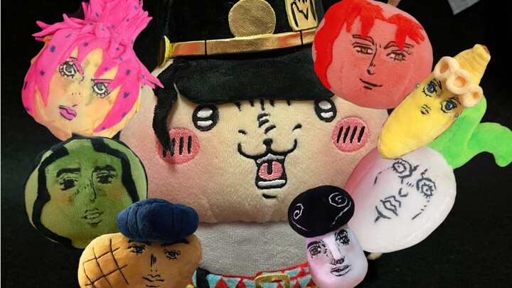 I can't do handicraft anymore, so I switch to being a Jotaro eating show (bushi