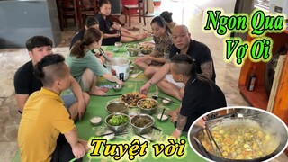 Team Ngocrambo Làm Món Ếch Om Chuối Đậu Siêu To Cực Ngon….!