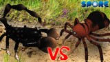 Scorpion vs Spider | Insect Warzone | SPORE