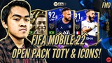 FIFA Mobile 22 Indonesia | Open Pack Terakhir TOTY & Icon Apakah Akan Mendapat Keberuntungan?!