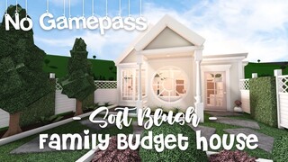 Minami Oroi Bloxburg Speedbuild and Tour No Gamepass Soft Blush Family House - May 22 2021