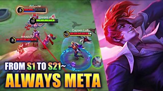 THIS HERO IS ALWAYS META FROM SEASON 1 TO SEASON 21 | MOBILE LEGENDS