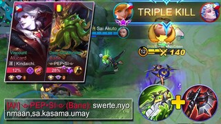 TOP ALUCARD & TOP BANE MEET THE MAGICIAN | ENEMIES ALMOST SURRENDER | MLBB