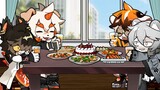 [Arknights Q version animation] The daily humiliation of the Koi's Detective Agency + Easter eggs