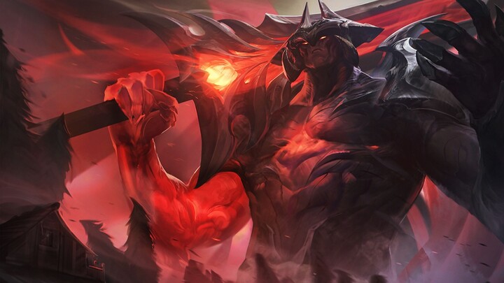 [ภาพวาดแผง · Aatrox] ฮะ? คุณคิดว่าโทโกะเป็นนักแสดงตลกจริงๆ เหรอ ฉันคือความพินาศของโลก! ทำลาย! โดย!