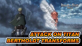 Attack On Titan Season 3 Part 2 Episode 15 "Bertholdt Transforms Into Colossus Titan"