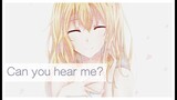 [Japanese Voice Acting] - Can you hear me?
