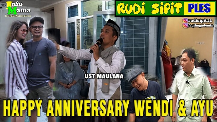 HAPPY ANEVERSARY WENDI CAGUR & AYU