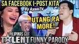 UTANG by AyamTV | Pilipinas Got Talent PARODY viral