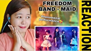 Freedom - BAND MAID (OFFICIAL VIDEO) FILIPINO REACTION