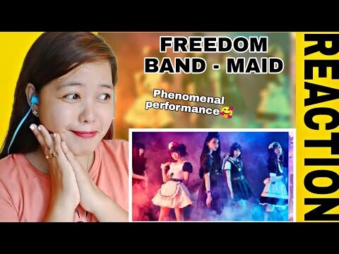 Freedom - BAND MAID (OFFICIAL VIDEO) FILIPINO REACTION