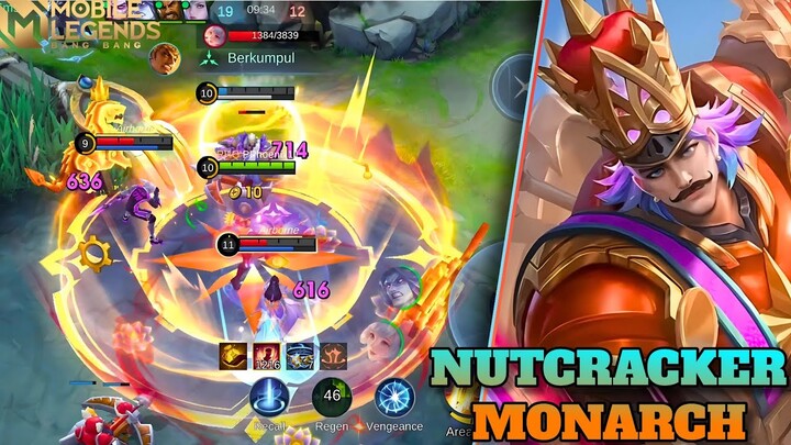 Wajib Punya! Skin Starlight Gatotkaca Nutcracker Monarch Bikin Lawan Auto Kaget! Efek Skinnya Tebel!