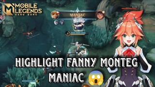 Fanny monteg langsung maniac 😱