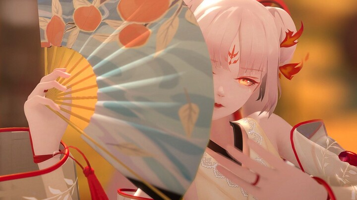 [องเมียวจิMMD] ส่งพระจันทร์อันสดใส---ชิรานุย