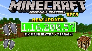 UPDATE! MCPE 1.16.200.57 BETA - XBOX LIVE | Elytra & Terrain! + Changelog