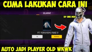 CARA MENDAPATKAN JAKET OLD FF PUTIH !! HOODIE ZIPPER ! DIKIRA PLAYER OLD - GARENA FREE FIRE