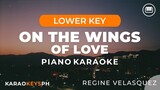 On The Wings Of Love - Regine Velasquez (Lower Key - Piano Karaoke)