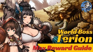 World Boss Terion Guide - Max Score 256,000+ pts Brown Dust