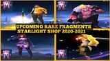 UPCOMING SKIN ENCORES IN RARE FRAGMENT SHOP 2020-2021