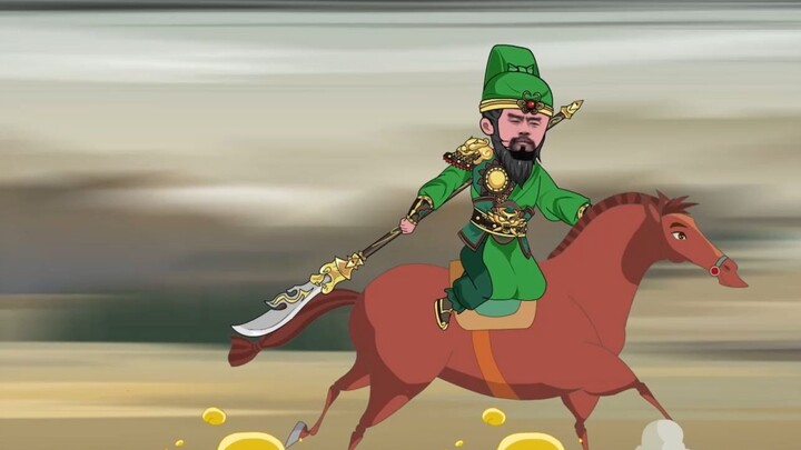 "Pan Feng, Jangan Panik" Episode 2: Pan Feng melawan Lu Bu! #animasi asli#dua dimensi#animasi patung