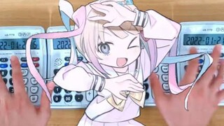 用4台计算器演奏Aiobahn (feat .KOTOKO)《INTERNET OVERDOSE》