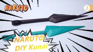 [NARUTO] DIY Kunai | Tutorial Origami_2