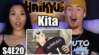 "DAM I LIKE THIS DUDE" | Haikyuu!! Reaction S4 Ep 20