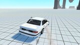 beamng drive 1992 Mercury Grand Marquis drift to crash test gameplay