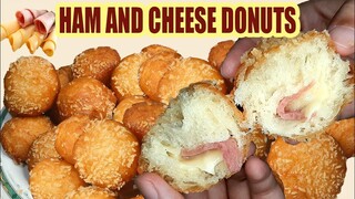 HOW TO MAKE DONUTS | HAM AND CHEESE DONUT BALLS |  NEGOSYO RECIPE W/ COMPUTATION | DONUTS BALL