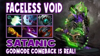 Faceless Void Satanic Highlights GODMODE COMEBACK IS REAL - Dota 2 Highlights - Daily Dota 2 TV