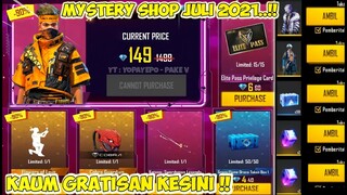 🔥FREE FIRE❗MYSTERY SHOP BULAN JULI 2021 !! - GARENA FREE FIRE