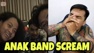 Band ini kaget lihat Gogo Sinaga bisa SCREAM || Prank Ome TV