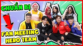 CHỊ EM MÈO SIMMY VÀ SAMMY TẬP NHẢY TRƯỚC FAN MEETING HERO TEAM | NOOB KAMUI VÀ HERO TEAM CHUẨN BỊ GÌ