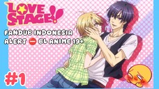 [ FANDUB INDO ] ALERT BL ANIME 19+⛔ - Cowok jadi Cewek Cantik - LOVE STAGE!!