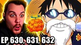 One Piece REACTION Episode 630, 631, & 632